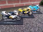 3x 500cc motoren Suzuki & Yamaha. Schaal 1:22, Ophalen of Verzenden, Nieuw, Motoren