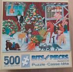 Puzzel 500 st. XXL Bits&Pieces Christmas Farm, Ophalen, 500 t/m 1500 stukjes, Zo goed als nieuw