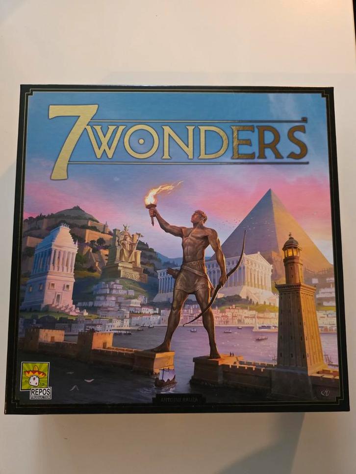 7 Wonders (2e editie) - Nieuw, nooit gespeeld, Hobby en Vrije tijd, Gezelschapsspellen | Bordspellen, Nieuw, Ophalen of Verzenden