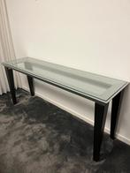 Leolux sidetable, Ophalen, Gebruikt, Glas, 150 tot 200 cm