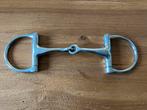 RVS D trens, bit, enkelgebroken, 13 cm., Dieren en Toebehoren, Paarden en Pony's | Hoofdstellen en Tuigage, Ophalen of Verzenden