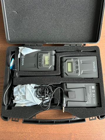 Boya BY-WM8 Pro K2 – Draadloze Microfoon Kit beschikbaar voor biedingen