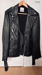 Sofie Schnoor leren Jack, Maat 38/40 (M), Zwart, Ophalen of Verzenden, Zo goed als nieuw