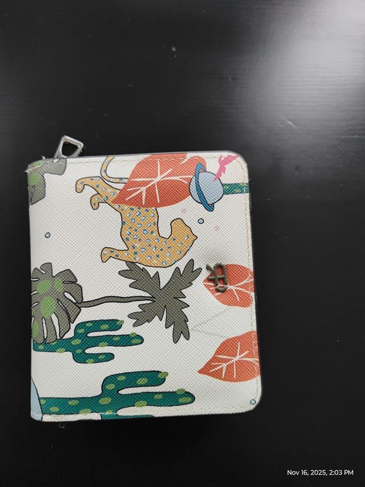 Klein Dames Portemonneetje - Kaarthouder, Sieraden, Tassen en Uiterlijk, Portemonnees, Zo goed als nieuw, Overige merken, Overige kleuren