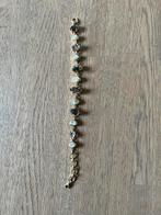 Verstelbare Armband met parel, Pakistaanse herkimer diamant, Sieraden, Tassen en Uiterlijk, Armbanden, Gebruikt, Ophalen of Verzenden