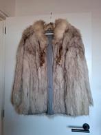 Echte Bontjas maat M, Kleding | Dames, Bodywarmers, Ophalen of Verzenden, Zo goed als nieuw, Maat 38/40 (M), Bruin