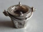 Miniatuur zilver EK59 emmer zilveren miniaturen, Antiek en Kunst, Verzenden, Zilver