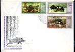 c518 Polen 1968 schilderijen wild zwijn, Postzegels en Munten, Postzegels | Eerstedagenveloppen, Onbeschreven, Ophalen, Europa