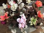 Bloempot met kunstbloemen (niet van echt te onderscheiden), Huis en Inrichting, Woonaccessoires | Kunstplanten en Kunstbloemen