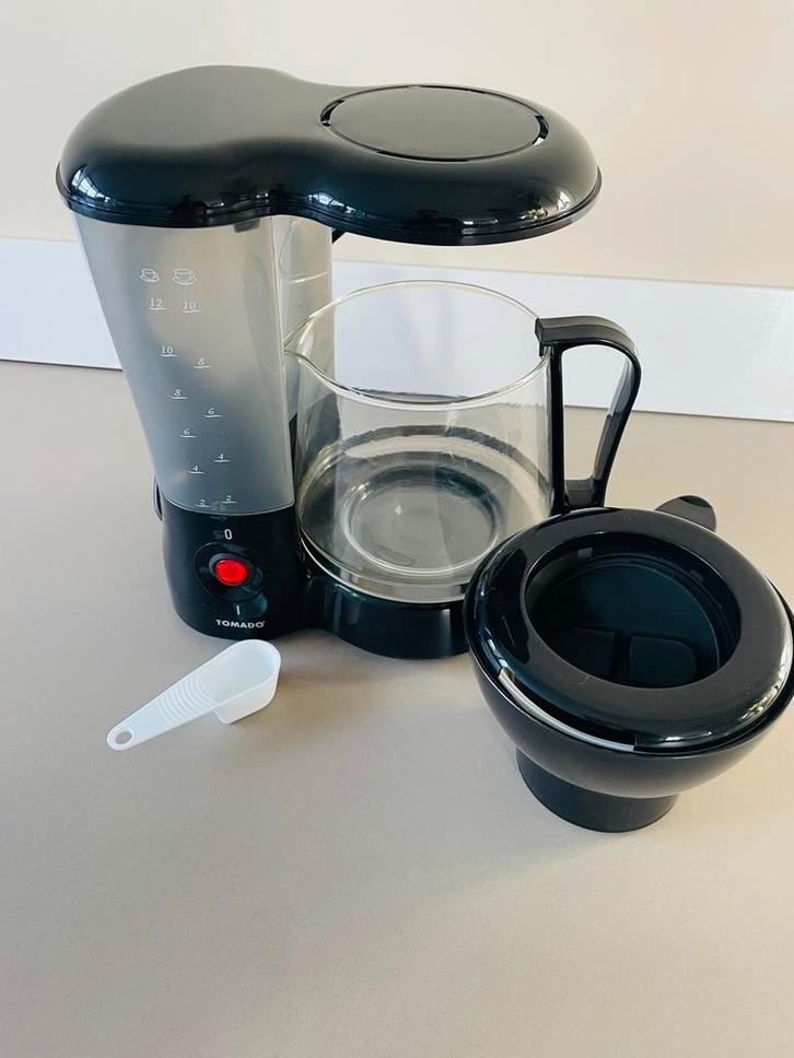 Compact Koffiezetapparaat - Ideaal voor Camping!, Witgoed en Apparatuur, Koffiezetapparaten, Zo goed als nieuw, Gemalen koffie