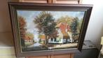 BOERENHOEVE AAN WATER gesigneerd Dick van Dijk (1921), Ophalen of Verzenden