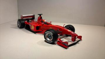 F1 Ferrari 2000 m. Schumacher hot wheels 1.18 beschikbaar voor biedingen