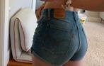 Levi 501 short jeans maat S, Ophalen of Verzenden, Zo goed als nieuw, Blauw, W28 - W29 (confectie 36)