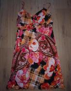 Roze Jurkje met Bloemprint (S), Ophalen of Verzenden, Zo goed als nieuw, Knielengte, Roze