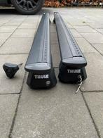 Thule wingbar evo dakdragers zwart open dakrails VW Tiguan, Auto diversen, Dakdragers, Ophalen, Zo goed als nieuw