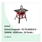 Zaagtafel nieuwe, Ophalen, Cirkelzaag, 70 mm of meer, Nieuw