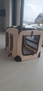 Nieuwe honden bench van het merk Topmast nylon beige, Ophalen of Verzenden, Nieuw