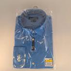 Heren overhemd lange mouw, shirt, Claude Vigo, XL - NIEUW, Blauw, Claude Vigo, Nieuw, Ophalen of Verzenden