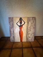 Schilderij met Afrikaanse vrouw - gratis ophalen, Ophalen