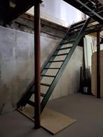 Molenaarstrap - 65 cm - mosgroen, Doe-het-zelf en Verbouw, Ophalen, Gebruikt, Trap, 2 tot 4 meter