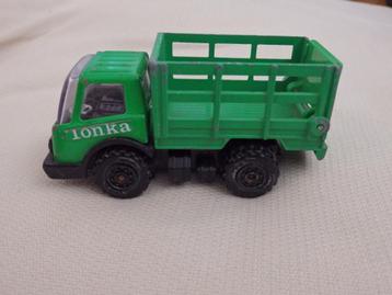 Tonka Vintage Groene Boerderij Veewagen Made in Japan beschikbaar voor biedingen