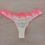 Doorschijnende string wit neon roze 36 38 nieuw, Ophalen of Verzenden, Roze, String