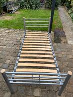 1 persoonsbed 90x200 cm, Ophalen, 90 cm, Eenpersoons, Wit