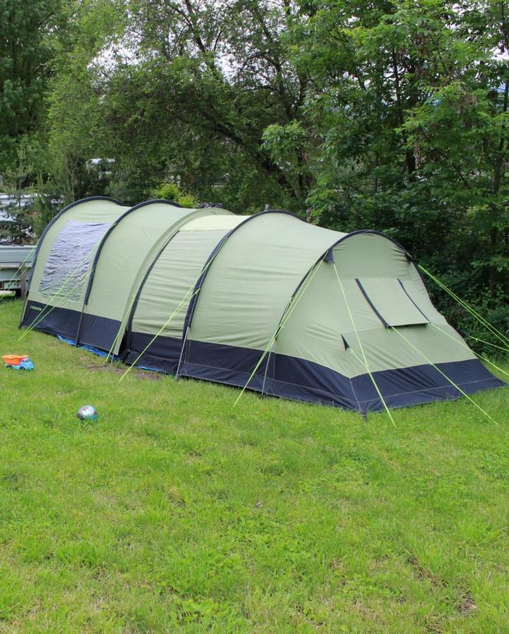 Gelert Atlantis 4TC incl. Voortent, Caravans en Kamperen, Tenten, Zo goed als nieuw, Ophalen of Verzenden