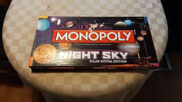 bordspel strategiespel Monopoly Night Sky edition Monopolie beschikbaar voor biedingen