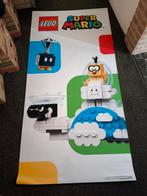 Lego Super Mario banner, Ophalen of Verzenden, Zo goed als nieuw