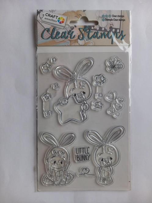 Clearstamps Craft Sensations: Little Bunny, Hobby en Vrije tijd, Stempelen, Nieuw, Clearstamp, Verzenden