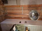 Vintage scheepslamp orgineel, Huis en Inrichting, Lampen | Hanglampen, Ophalen, Gebruikt, Vintage, Metaal