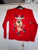 H&M Kersttrui met Rendier - Maat 134/140, Ophalen of Verzenden, Zo goed als nieuw, H&M, Jongen of Meisje