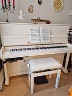 Piano Gebr. Perzina Schwerin 1871, Muziek en Instrumenten, Ophalen of Verzenden, Zo goed als nieuw, Wit