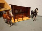 Breyer vintage paardenstal en paarden, Ophalen of Verzenden, Gebruikt, Paard, Beeldje of Figuurtje
