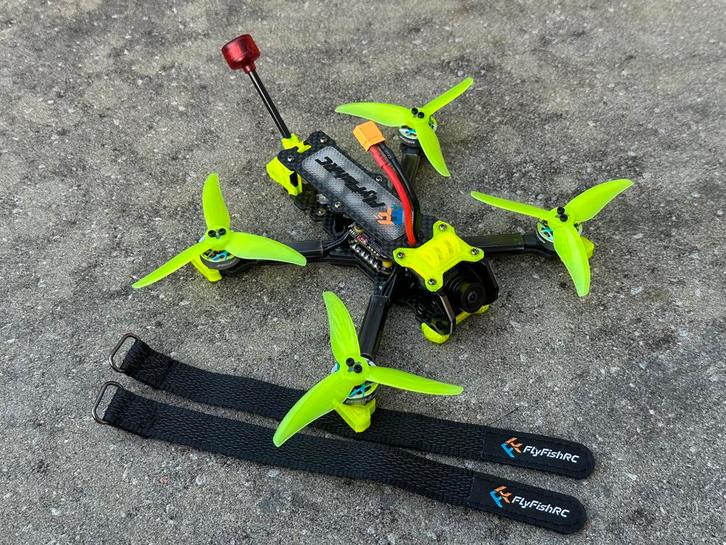 Nieuwe Flyfish Volador VX3.5 sub 250 Freestyle FPV Drone, Hobby en Vrije tijd, Modelbouw | Radiografisch | Helikopters en Quadcopters