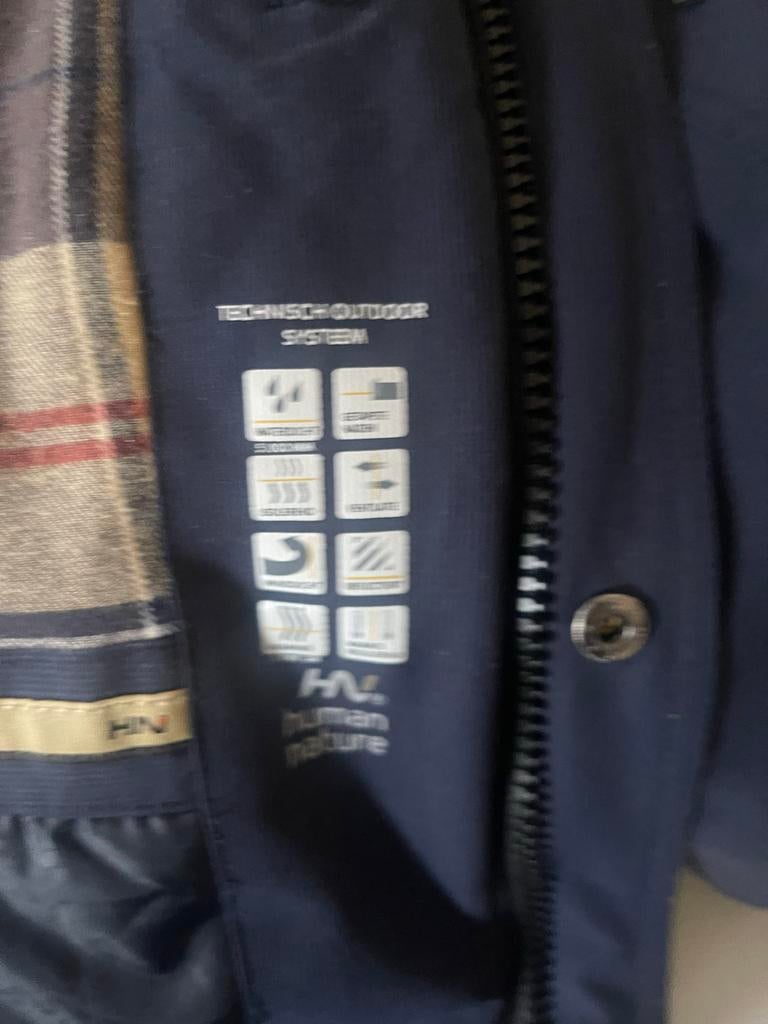 Human Nature Parka Heren XL - Nieuwstaat!, Ophalen of Verzenden, Nieuw, Maat 56/58 (XL), Blauw