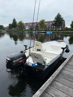 Complete visboot met trailer, Ophalen, Zo goed als nieuw, Minder dan 70 pk, 3 tot 6 meter