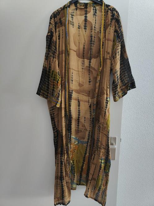Prachtige lange kimono one size xl maxi kimono Ibiza boho, Kleding | Dames, Jurken, Zo goed als nieuw, Maat 46/48 (XL) of groter