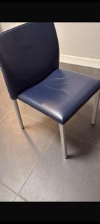 Lederen leolux eetkamerstoelen 6 stuks, Huis en Inrichting, Stoelen, Ophalen, Zo goed als nieuw, Vijf, Zes of meer stoelen
