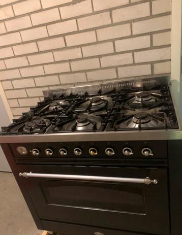 Boretti gasfornuis met oven – 90 cm breed topkwaliteit(ILVE) beschikbaar voor biedingen