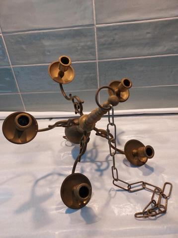 Bolkroon messing, 5 arms beschikbaar voor biedingen