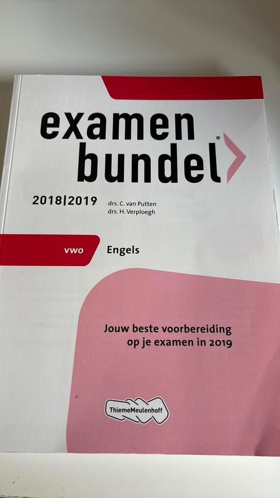 vwo Engels 2018/2019, Boeken, Schoolboeken, Zo goed als nieuw, Nederlands, HAVO, Ophalen of Verzenden