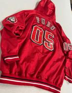 Fubu Athletics Hoodie L rood 1992 rugnr. 05 xl trui pullover, Shirt, Ophalen of Verzenden, Zo goed als nieuw, Overige sporten
