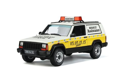 Jeep Cherokee XJ Renault Assistance 1989 OttoMobile OT939, Hobby en Vrije tijd, Modelauto's | 1:18, Nieuw, Auto, OttOMobile, Verzenden