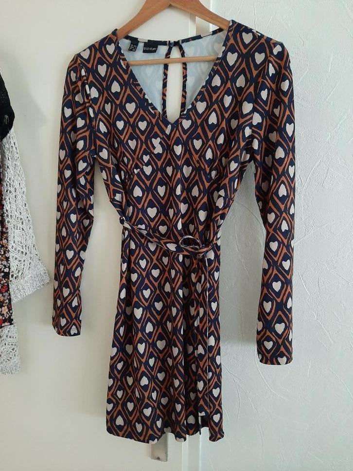 ZGAN! Mooi jurkje van Bodyflirt mt 32/34, mt 36 past ook., Kleding | Dames, Jurken, Zo goed als nieuw, Maat 34 (XS) of kleiner