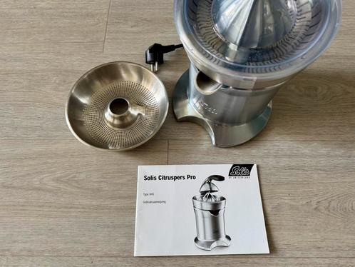 Solis Pro Citruspers 845, RVS, Huis en Inrichting, Keuken | Keukenbenodigdheden, Zo goed als nieuw, Ophalen of Verzenden