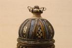 Oude marokkaanse pot met deksel 48150, Huis en Inrichting, Woonaccessoires | Vazen, Gebruikt, Overige kleuren, Aardewerk of Porselein