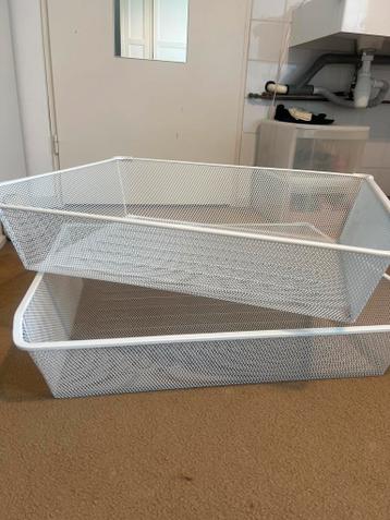 Twee IKEA Pax draadmanden 75x58 cm - afbeelding 1