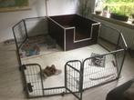 Te koop: Werpkist incl. complete set toebehoren, Ophalen, Minder dan 65 cm, Hondenhok, 110 cm of meer